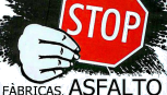 NO a las plantas de asfalto